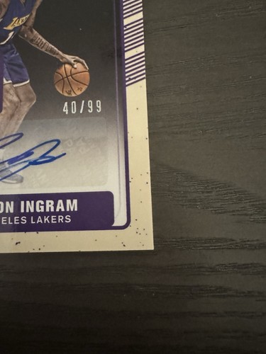 2016-17 Donruss Timeless Treasures Materials Signatures /99 #1 BRANDON INGRAM - Picture 4 of 5