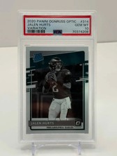 2020 Panini Donruss Optic JALEN HURTS Rookie RC Variation - PSA 10 - Eagles 🔥