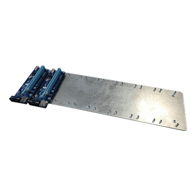 8-GPU Mounting bracket for PCIe Risers