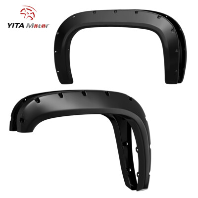 Fender Flares Pocket-Riveted fit for 07-13 Chevy Silverado 1500 69'' Bolt on 4PCS