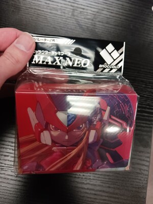 Max Neo Rockman Megaman Zero 3 Zero & Omega Deck Case New US Seller