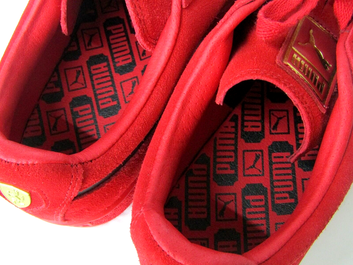 Puma SF Suede 50 Rosso Corsa Ferrari Racing Red 306134-01 Sneaker