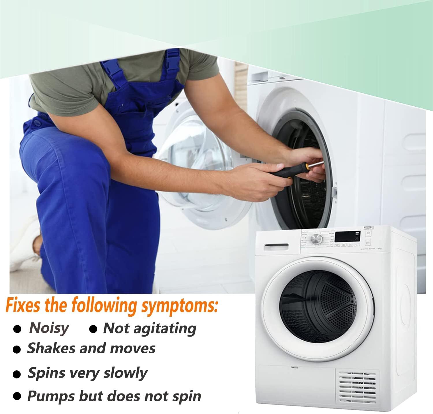 Washer Agitator Dog for Whirlpool Kenmore 70 80 90 110 Series Washing Machine