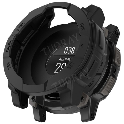 Etui na Garmin Instinct 3 45/50MM Odporne na wstrząsy Wytrzymałe TPU Ochrona Bumper Cover - Zdjęcie 28 z 60