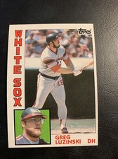 #￼￼￼￼￼20 Greg Luzinski Chicago White Sox￼  1984 Topps Cb29