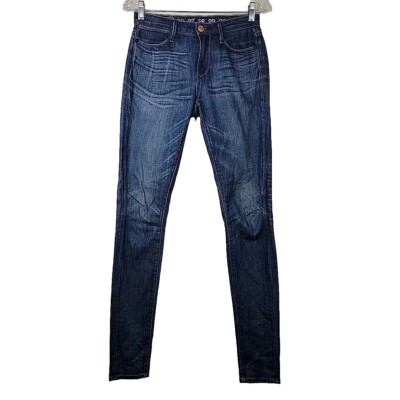Earnest Sewn Women's Ginger Skinny Jeans Size 25 Medium Wash