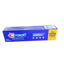 Crest 3D White Stain Eraser Fresh Mint Anti Cavity Tooth Paste 2.3ozUSA Seller