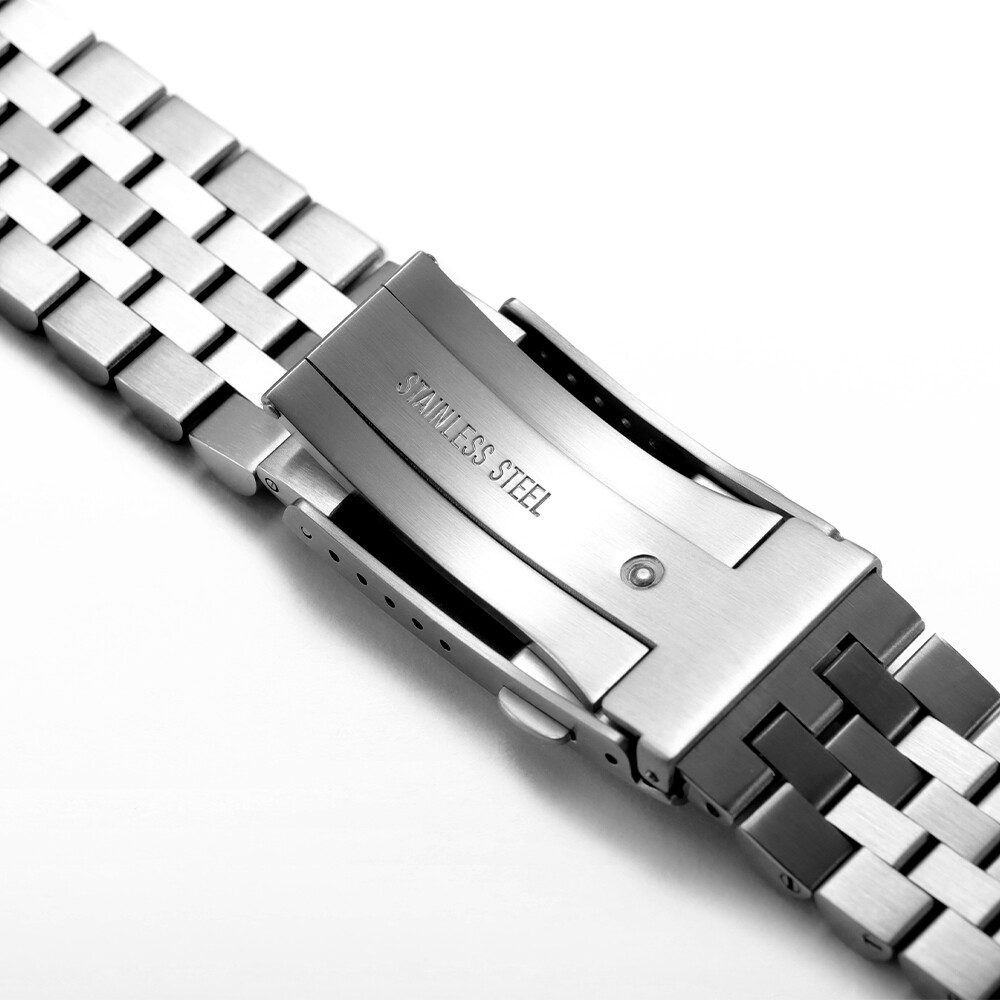 Cinturino orologio Jubilee in acciaio inox 316L foto 5