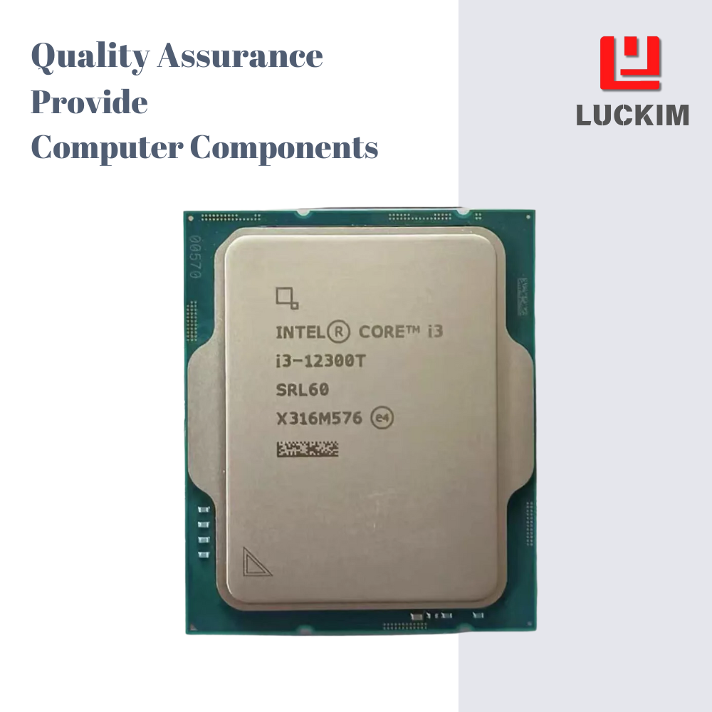 CPU Intel Core i3-12300T CPU LGA 1700 Intel Core i3-12300T CPU - Socket LGA 1700 4 Cores 8 Threads 3.0