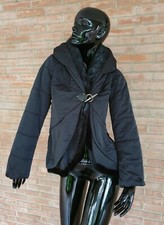 Piumino coat fourrure fuchs pelz doudoune Daunenjacke visone nero mink nerz