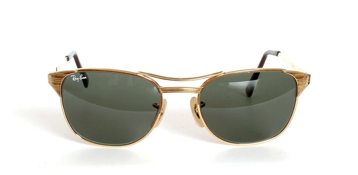 Ray-Ban レイバン サングラス/SIGNET  B&amp;L/USA製 RB3429/VINTAGE   ゴールドカラー メンズ / 241019001546 Ray Ban B&L USA Vintage Signet Chromax Gold Frames Rare – Shade