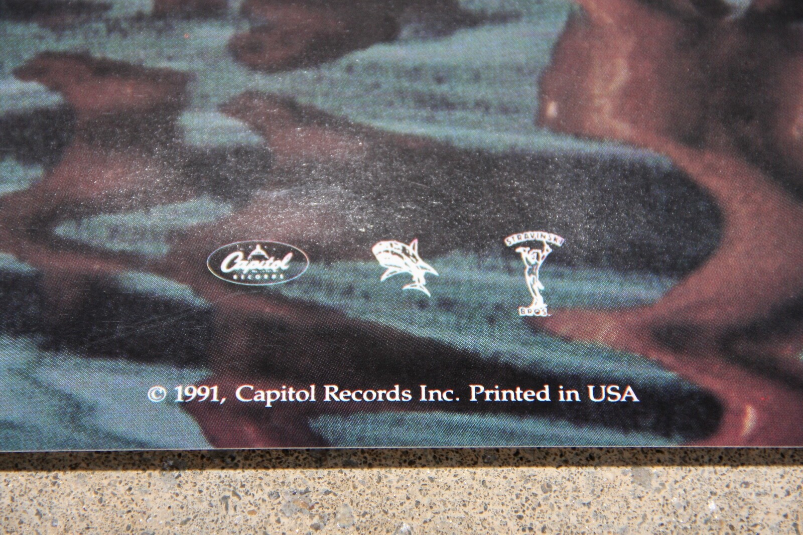 ULTRA RARE GREAT WHITE HOOKED PROMO POSTER 24" X 59" Jack Russell, Mark