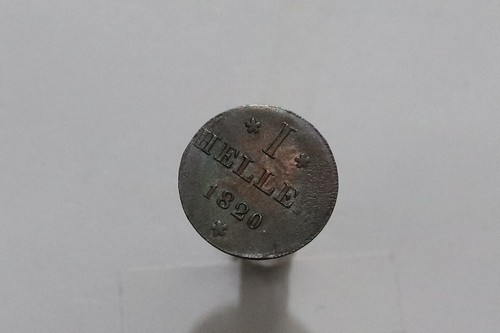 ๐งญ ๐ฉ๐ช GERMANY FRANKFURT 1 HELLER 1820 SHARP DETAILS B66 #Z9957