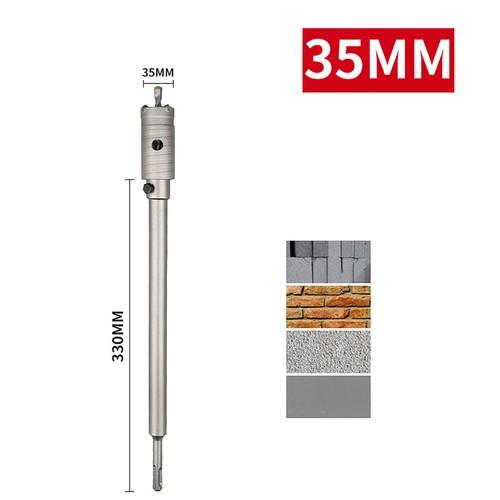 Core Drills Φ 35mm-85mm Hole Saw Cutter For Concrete, Masonry, Brick Holesaw - Picture 21 of 31