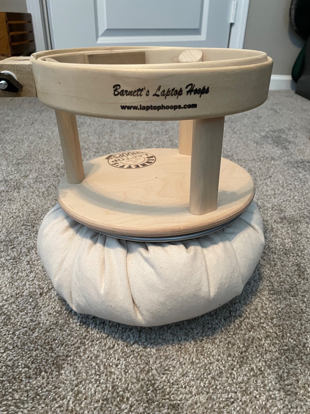 Laptop Hoops 10" Travel Frame w/ Bean Bag Base eBay