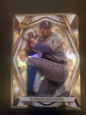 2022 Bowman Draft Atomic Invicta Kumar Rocker Rangers 28/150