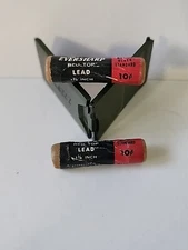 2 Vintage Tubes Eversharp Red Top Mechanical Pencil Lead Standard 1 3/8" Sealed