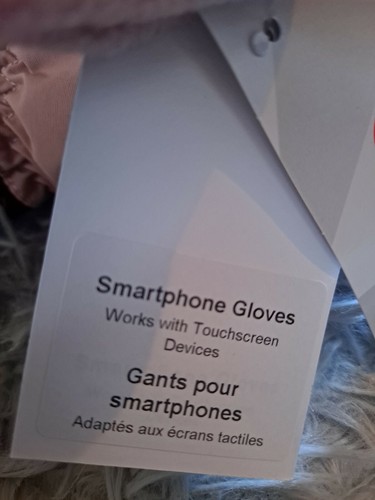 Gap Kids Smartphone Gloves Antique Pink Size M BNWT - Picture 6 of 6