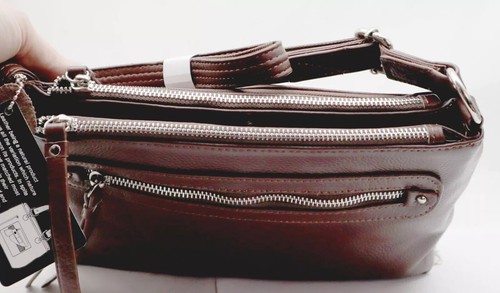 Cartera de Transporte Oculta - Cuero Genuino - 4 Compartimentos - 7 X 11 pulgadas - Bloqueo - Imagen 32 de 33