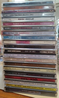 $3.91 ALT INDIE CDS - Cracker Gear Daddies Morphine Iggy Pop Cure Everclear 311
