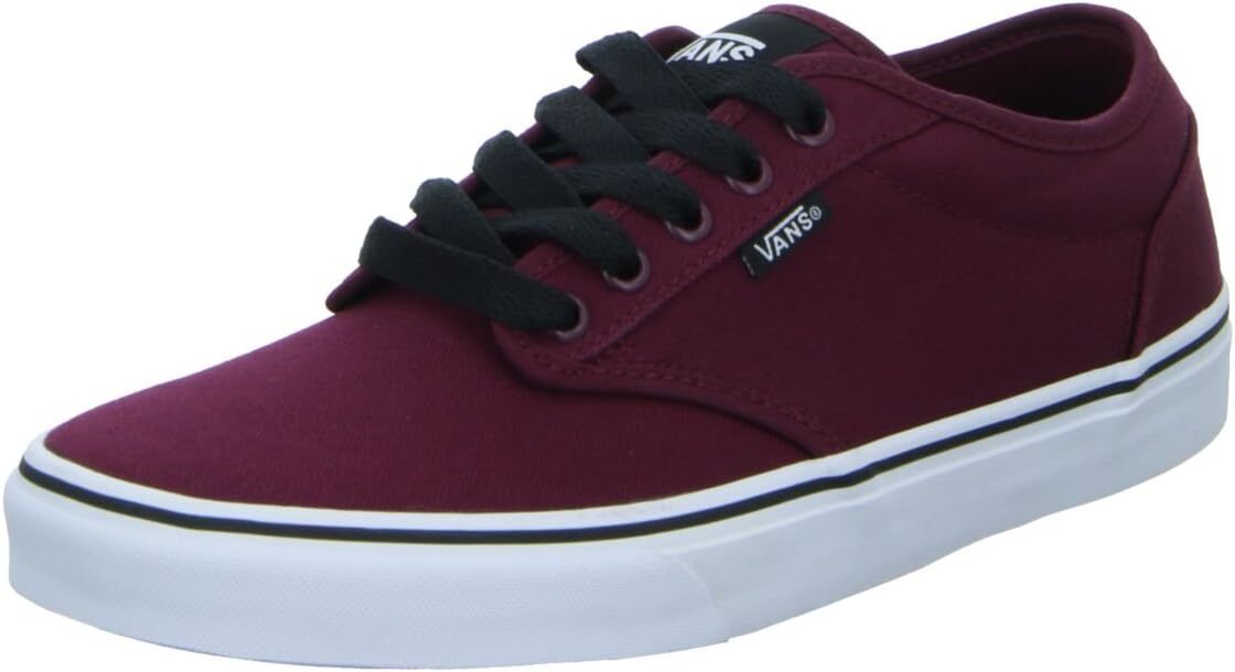 Vans Atwood, Scarpe da Ginnastica Basse Uomo Oxblood White 49 EU