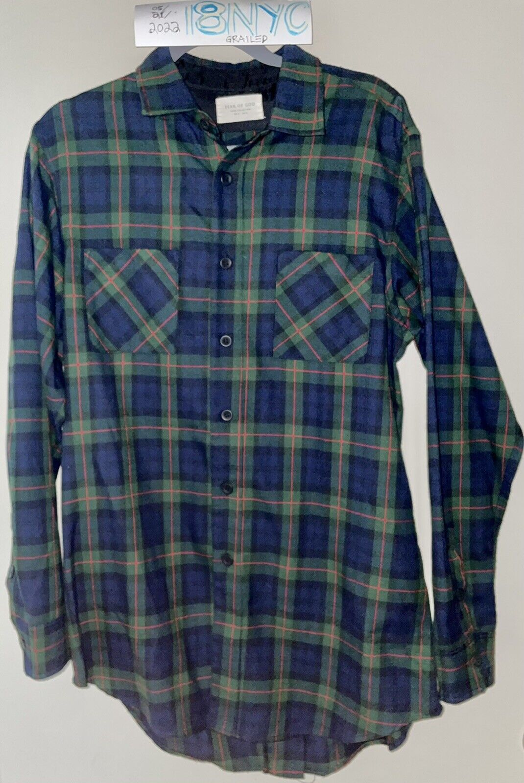 【激レア】Fear of god 3rd collection flannel