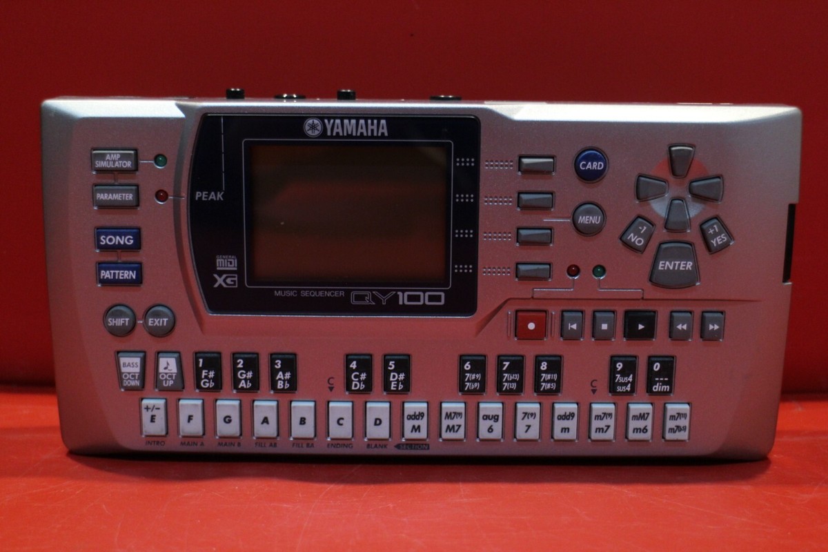美品 セット ＱＹ１００ QY100 YAMAHA QY100 Music Sequencer Sampler Sound Module MIDI QY