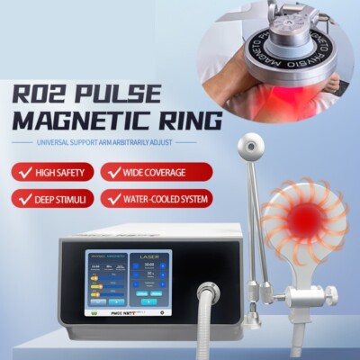 Physio Magnetic Ring with Laser Pain Relief Sport Injuiry Rehabilitation Machine