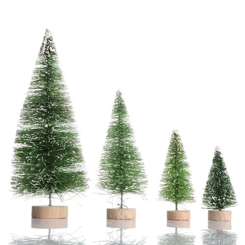 Christmas Decor Artificial Plants Xmas Tree Decoration Small Pine Trees - Picture 12 of 15