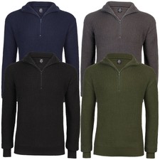 Brandit Marine Pullover Troyer S-5XL Arbeitsp...