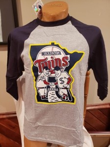 minnesota twins 3 4 sleeve shirts