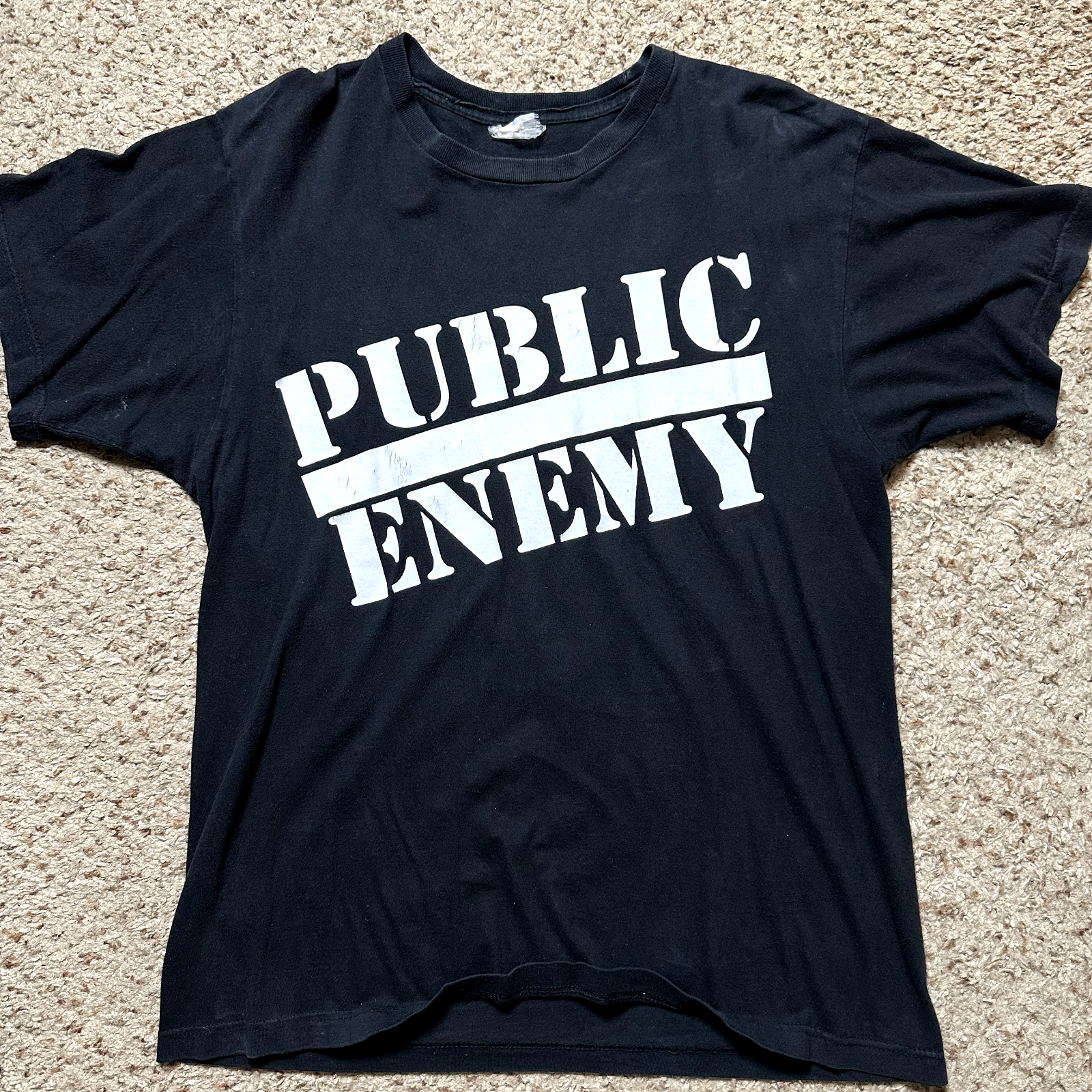 VINTAGE PUBLIC ENEMY RAP TEE SHORT SLEEVE T-SHIRT