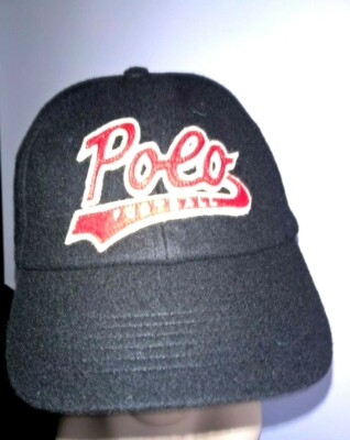 POLO RALPH LAUREN EXCLUSIVE OF DECORATION WOOL  BLACK CAP SIZE S