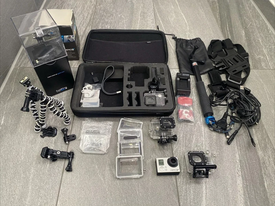 GoPro Hero3+ Black Edition Camcorder - Silber/Schwarz - Bild 3 von 4