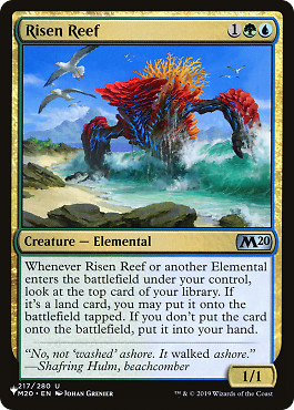 Magic MTG - Risen Reef - The List - MINT/NMINT - EN