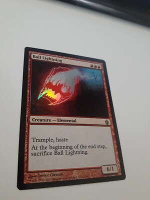 MTG Bling - Foil - Ball Lightning - Premium Deck Series Fire