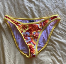 vintage 90s y2k jantzen floral bikini bottoms