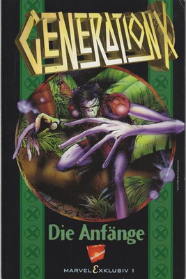GENERATION X MARVEL Exklusiv 1 / Jahr 1998 Marvel Comics NEUWERTIG - (189)