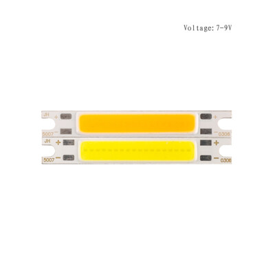 50*7mm 4W DC 9V LED COB Chip Licht für Tischlampe Wandbirne Warm Cool White