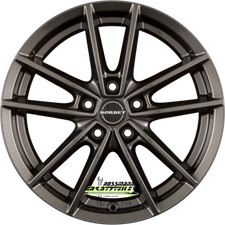 4x Borbet W mistral anthracite glossy 6x15 ET43 - LK5/108 ML72.5 Felge Alu