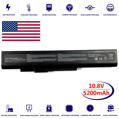 Battery for MSI CX640 CR640 Medion P7815 P7818 Erazer X6815 X6816 CX640X
