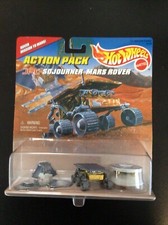 1996 Hot Wheels Action Pack JPL Sojourner Mars Rover NIP Brand New Never opened