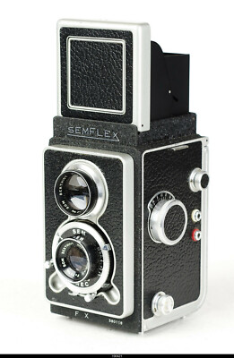 SEM, SEMFLEX OTOMATIC SCARCE 6X6CM TLR CAMERA SOM BERTHIOT 75MM 3.5 FLOR LENS