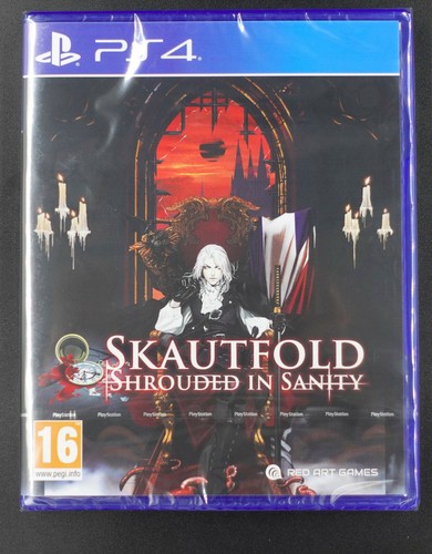 Skautfold Shrouded in Sanity - limited edition sony playstation PS4 games run