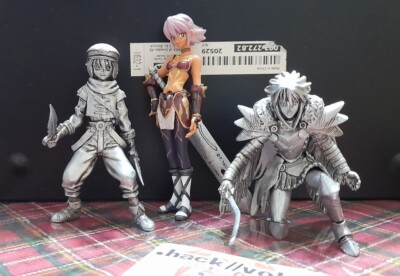 HACK SIGN 3 FIGUREN BANDAI selten GASHAPON