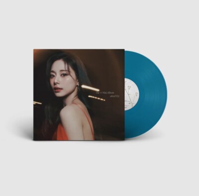 Twice Tzuyu AboutTZU DTC Exclusive Blue Vinyl LP with Poster and