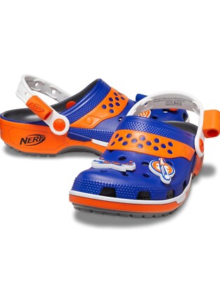 NEW! Crocs Unisex classic clogs adults W12/M10 Crocs Adults Classic Clogs Color: Digital Aqua Sizes: W6-W12  main image 3