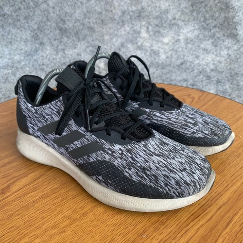 Adidas Purebounce Street Shoes Mens Sz 9 Gray Black Running Shoes Sneakers  | eBay