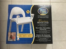 Brand New Premium Shower Chair Adjustable Non Slip Legs Safety Comfortable