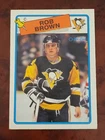 1988 O-Pee-Chee Hockey Rob Brown #109 PSA 10